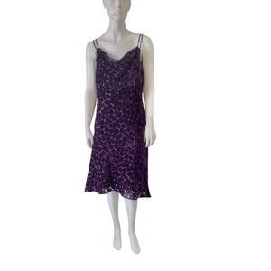 Whimsigoth Purple Velvet Special Occasion Midi Dress Draped Neckline